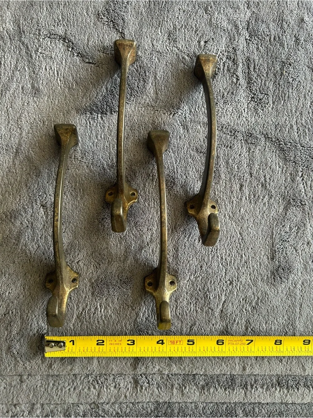 Vintage Assortment of Wall Hooks Bundle of 7